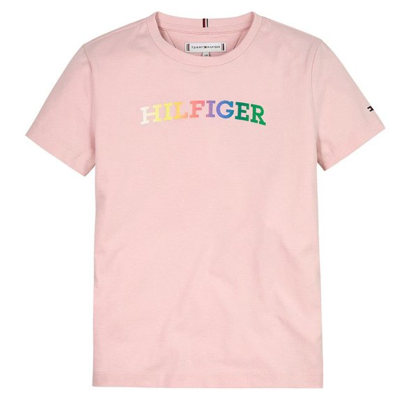 Tommy Hilfiger Monotype Tee S/S KG0KG07851s TJQ Whimsy Pink 