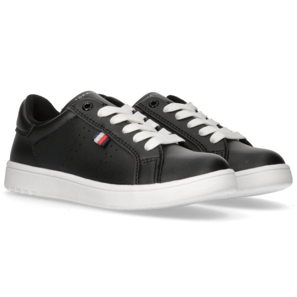 Tommy Hilfiger Low Cut Lace-Up Sneaker T3X9-33348-1355 999 Black