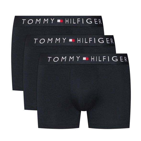 Tommy Hilfiger Cotton 3 Pack Trunk UM0UM03180 0SY Σκούρο Μπλέ