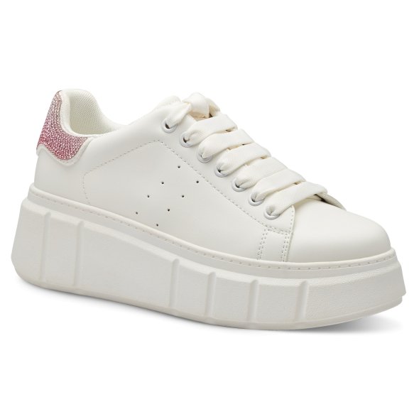 Tamaris Γυναικεία Sneaker 1-23743-41 154 White/Fuxia