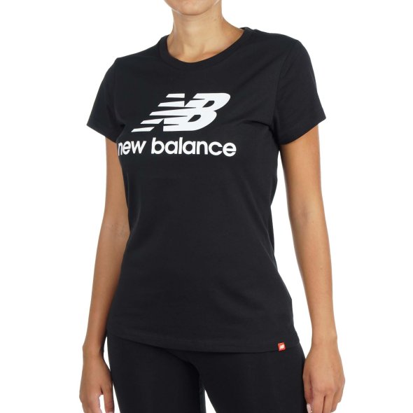 New Balance Γυναικείο T-Shirt WT91546 BK Μαύρο