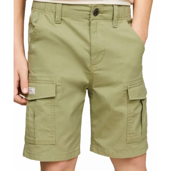 Tommy Hilfiger Cargo Woven Shorts KB0KB08799 L9F Faded Olive
