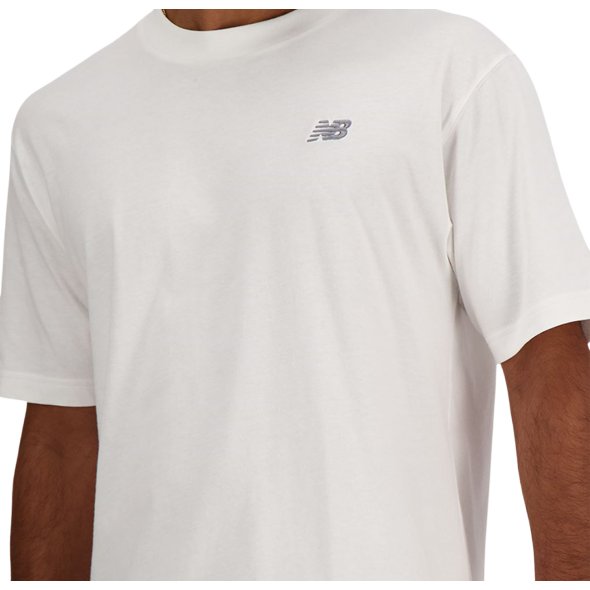 New Balance Ανδρικό Sport Essentials Cotton T-Shirt MT41509 Λευκό