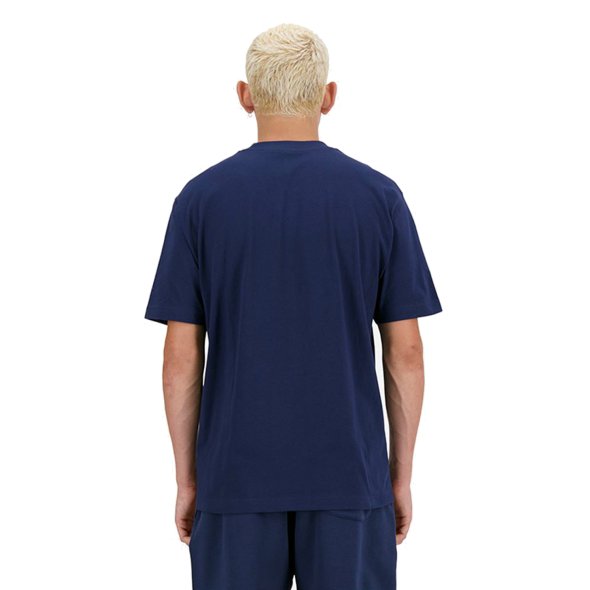 New Balance Ανδρικό Sport Essentials Cotton T-Shirt MT41509 Μπλε