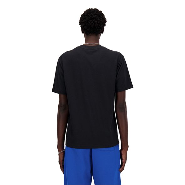 New Balance Ανδρικό Sport Essentials Cotton T-Shirt MT41509 Μαύρο