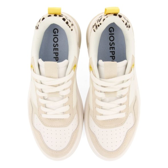 Gioseppo Δερμάτινο Sneaker Penwith 72187 Off White