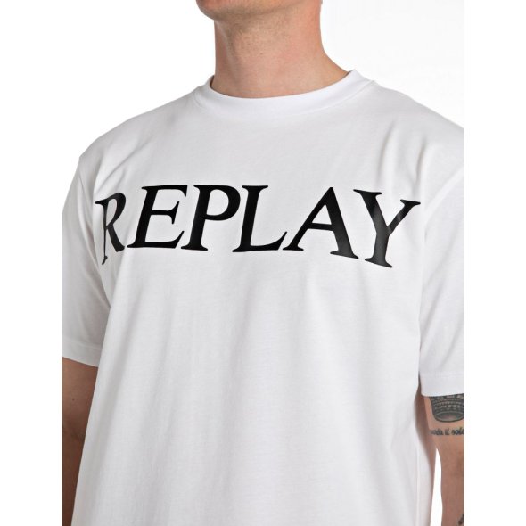 Replay Ανδρικό T-Shirt M6757.000 2660 001 Λευκό