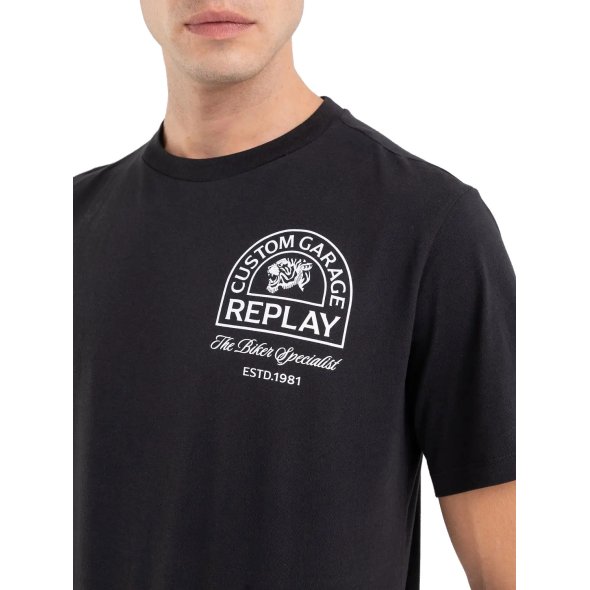 Replay Ανδρικό T-Shirt M6837.000 2660 098 Μαύρο