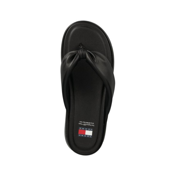 Tommy Hilfiger Jeans Tjw Wedge Sandal EN0EN02457 BDS Black