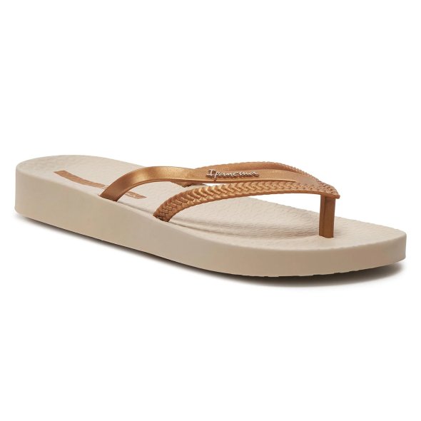 Ipanema Bossa Soft V Fem 82840-AQ441 Beige/Gold