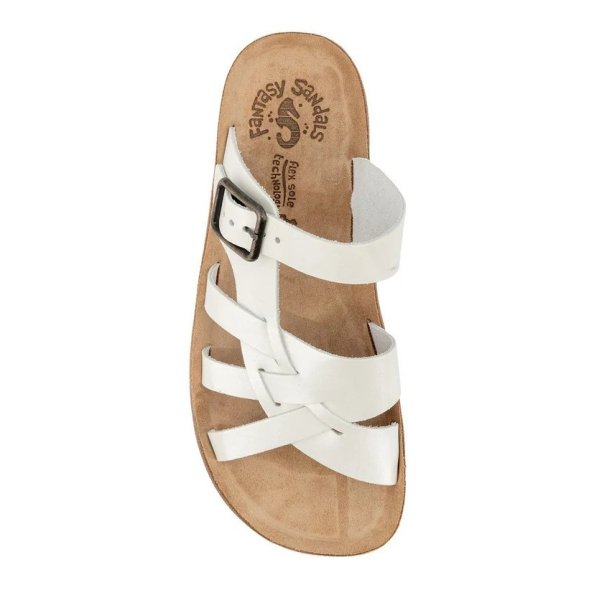Fantasy Sandals Alessia S341 White Perle