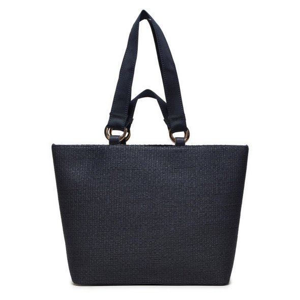 Tommy Hilfiger Γυναικεία Τσάντα TH City Mono Tote AW0AW17001 DW6 Μπλε