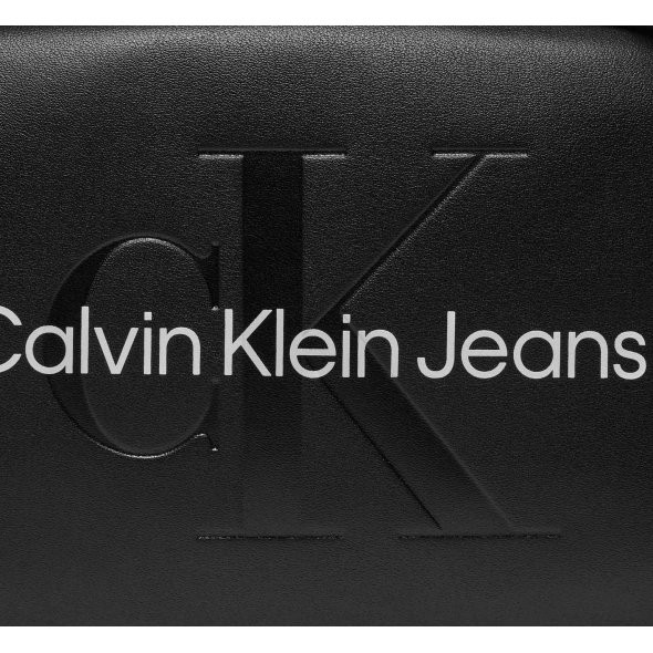 Calvin Klein Γυναικεία Τσάντα Sculpted Camera Bag 18 Mono K60K612220 0GQ Black