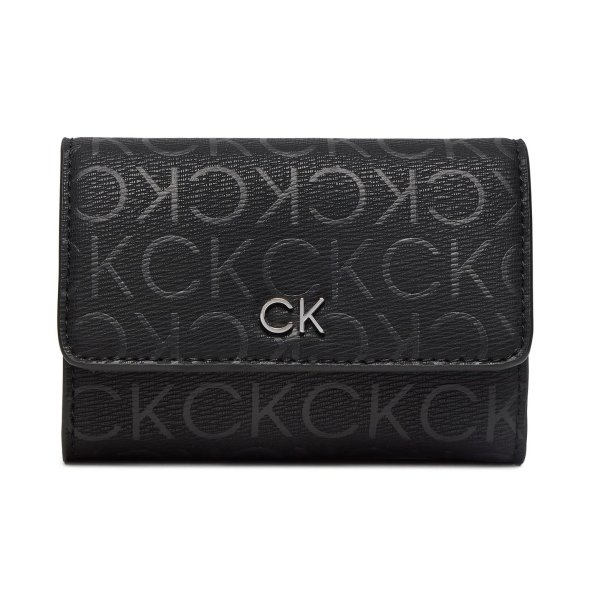 Calvin Klein Γυναικείο Πορτοφόλι CK Daily Small Trifold Epi Mn K60K612637 0GJ Black
