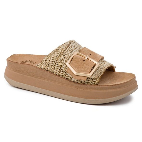 Fantasy Sandals Malfa S1101 Natural Raffia