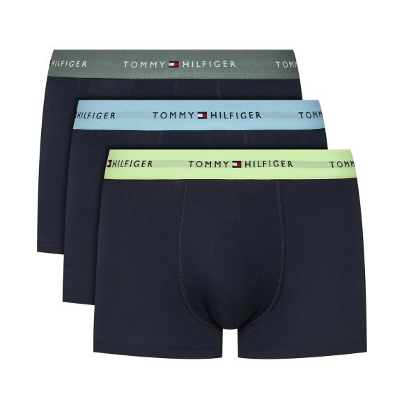 Tommy Hilfiger 3Pairs Trunk UM0UM02763 0T9 Μαύρο