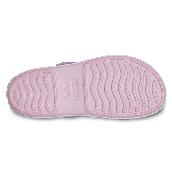 Crocs Παιδικό Πέδιλο Crocband™ Cruiser Sandal 209424-84I Ballerina/Lavender