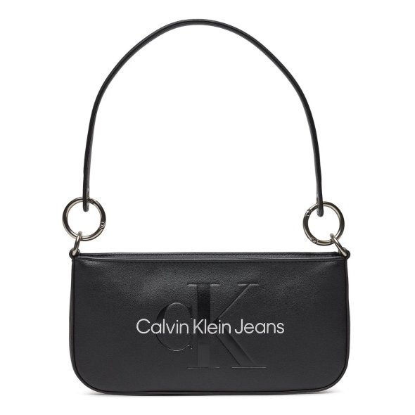 Calvin Klein Γυναικεία Τσάντα Sculpted Shoulder Pouch25 Mono K60K610679 0GQ Black