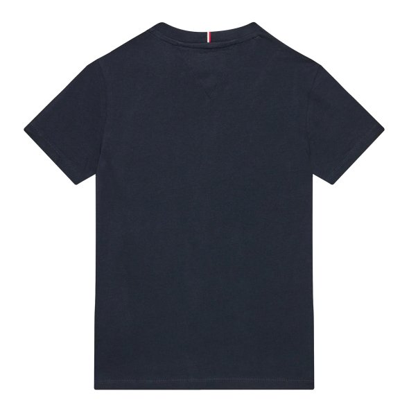 Tommy Hilfiger Monotype Flock Regular Tee KB0KB08658 DW5 Σκούρο Μπλε