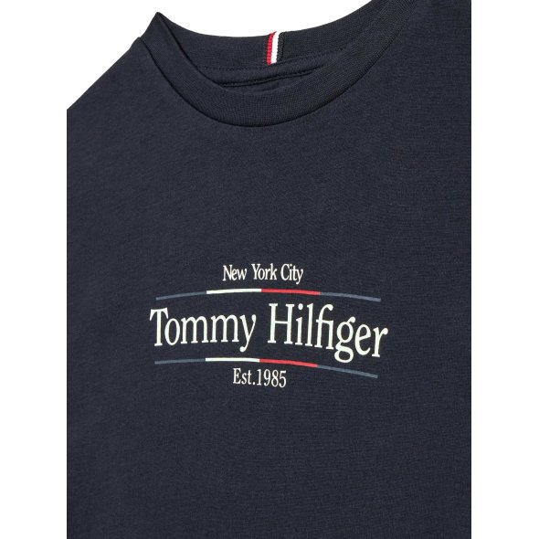 Tommy Hilfiger Kids Icon Print Regular Tee KB0KB09158 DW5 Σκούρο Μπλε