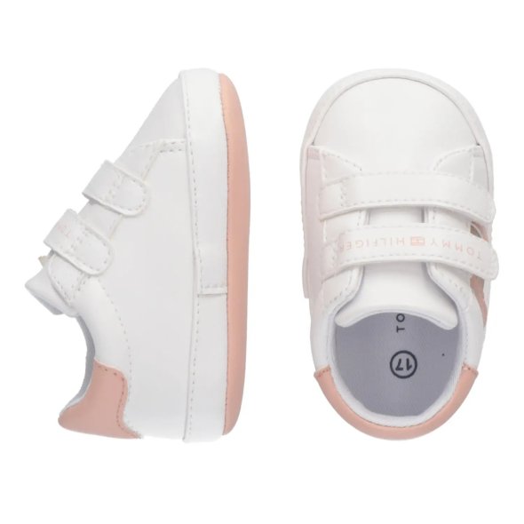 Tommy Hilfiger Kids Παπούτσι Αγκαλιάς T0A9-33510-1433 X134 White/Pink