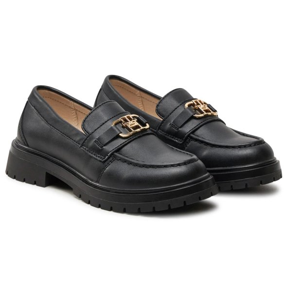 Tommy Hilfiger Low Cut Shoe T3A4-33571-1351 999 Μαύρο