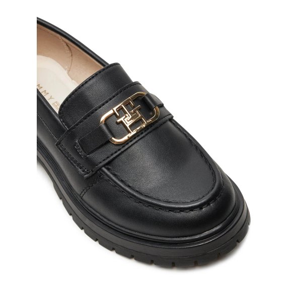 Tommy Hilfiger Low Cut Shoe T3A4-33571-1351 999 Μαύρο