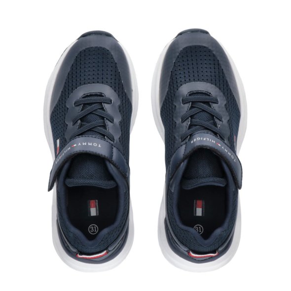 Tommy Hilfiger Kids Sneaker T3X9-33672-1756 800 Μπλε