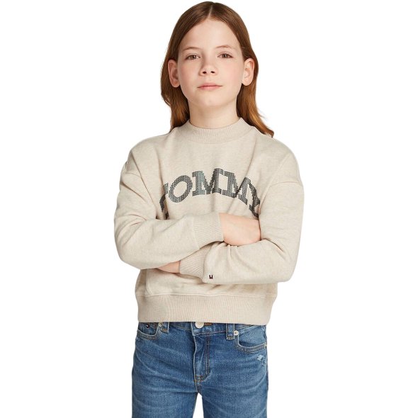 Tommy Hilfiger Kids Dot Foil Cn Sweatshirt KG0KG08187 ADZ Μπεζ