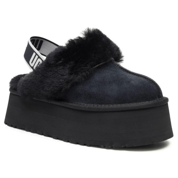 UGG Παντόφλες W Funkette 1113474 Black