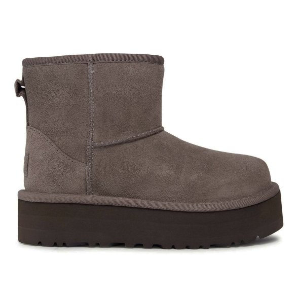 UGG Kids Classic Mini Platform 1143700K Γκρι