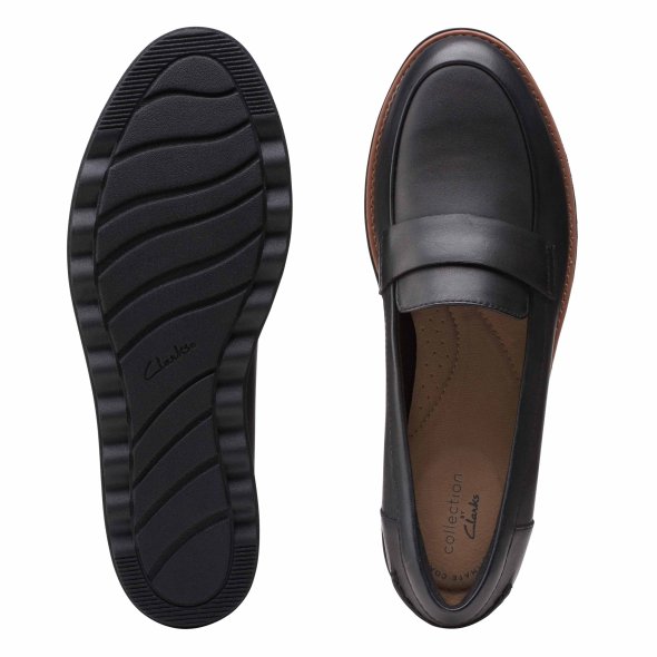 Clarks Sharon Gracie 26156816 Black Soft