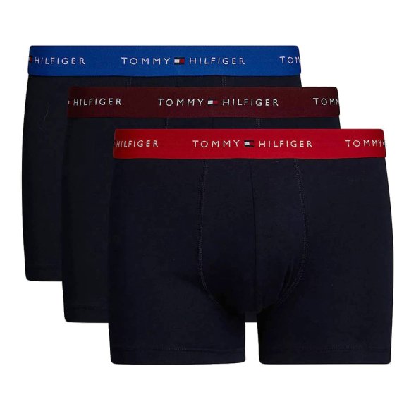 Tommy Hilfiger 3Pairs Trunk UM0UM02763 05K Μαύρο