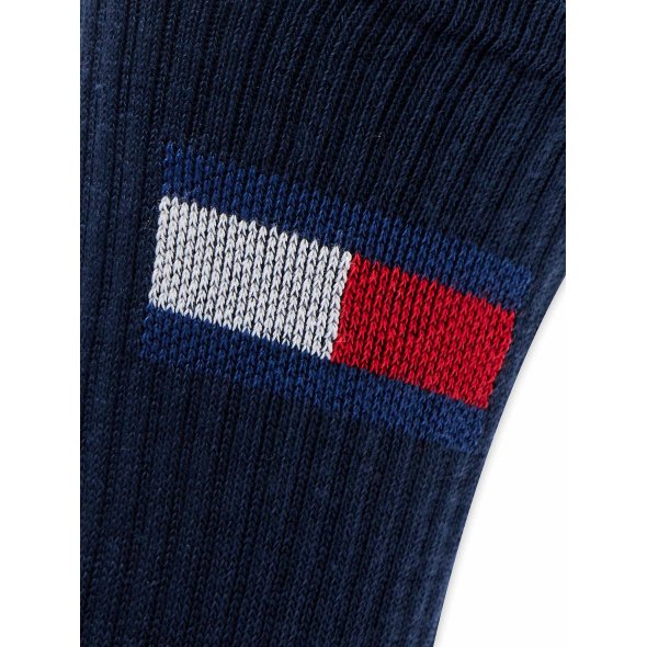 Tommy Hilfiger Σετ 2 Ζευγάρια Ψηλές Κάλτσες 701229940 001 Μπλε