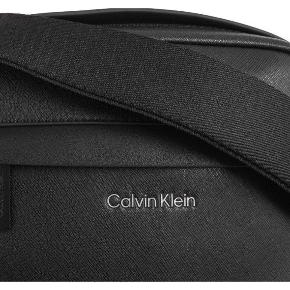 Calvin Klein Ανδρικό Τσαντάκι Ώμου Ck Must Reporter K50K511853 BEH Μαύρο