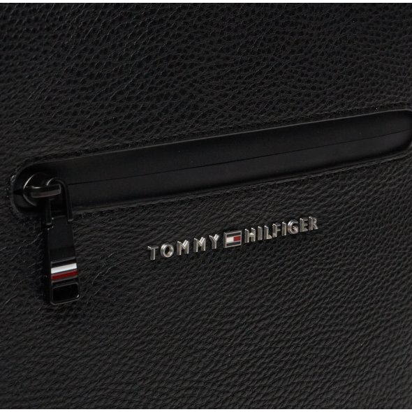 Tommy Hilfiger Μεγάλο Ανδρικό Τσαντάκι Ώμου AM0AM12480 BDS Μαύρο