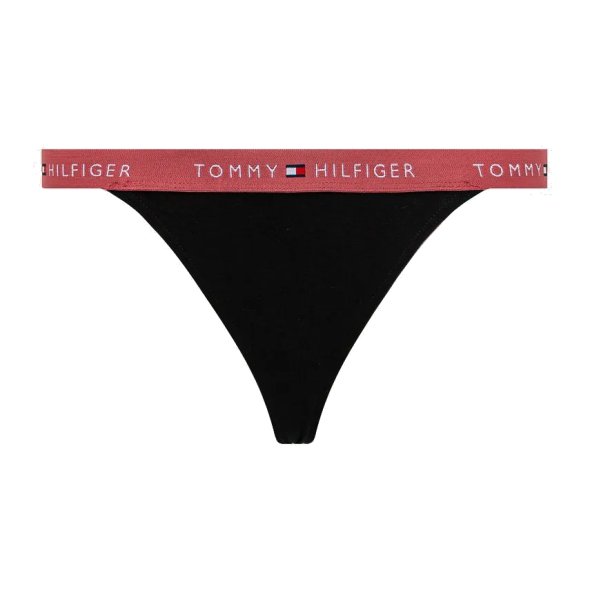 Tommy Hilfiger 3-Pack G-String UW0UW05640 0VX Μαύρο