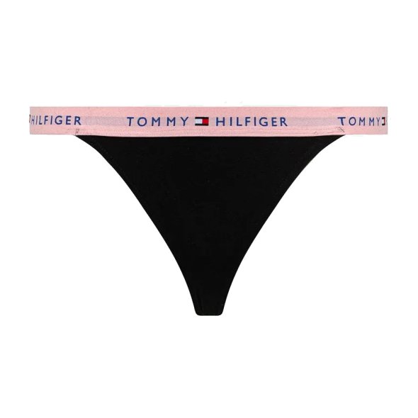 Tommy Hilfiger 3-Pack G-String UW0UW05640 0VX Μαύρο