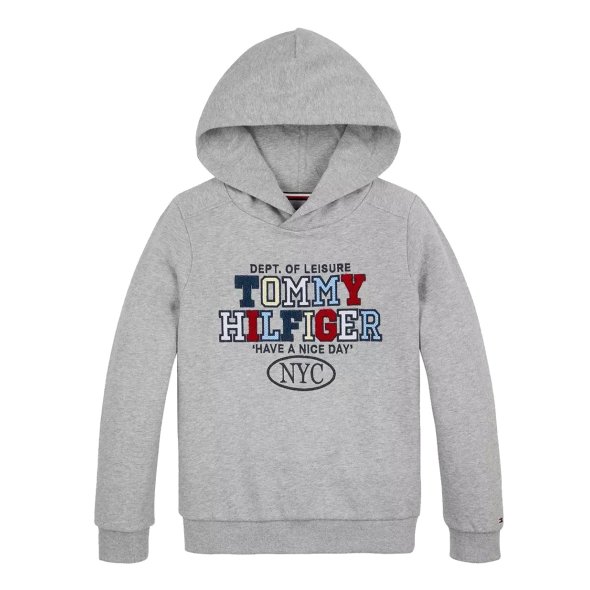 Tommy Hilfiger Kids Παιδικό Φούτερ KB0KB09050s P1A Γκρι