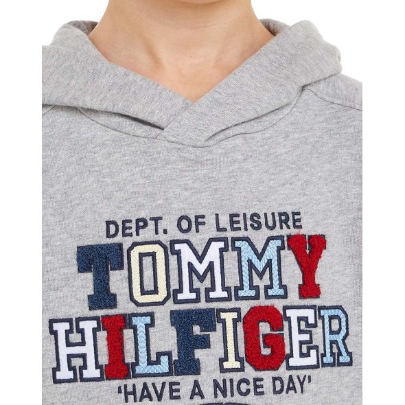 Tommy Hilfiger Kids Παιδικό Φούτερ KB0KB09050s P1A Γκρι