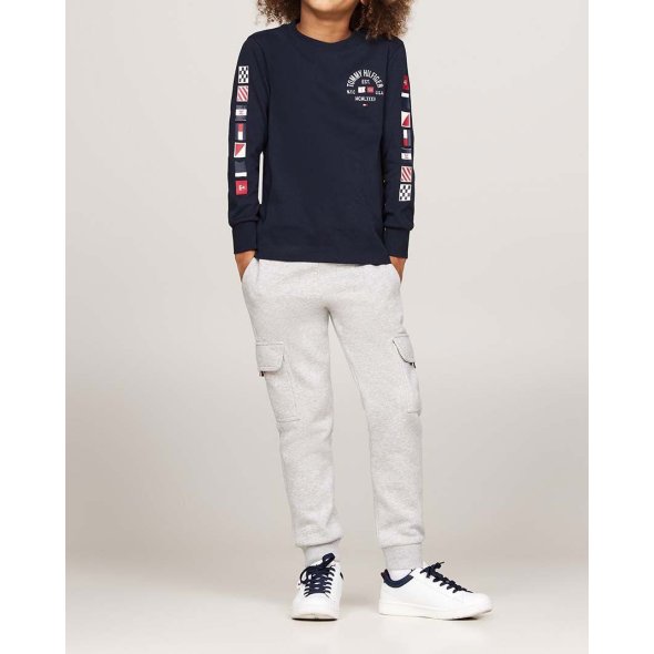 Tommy Hilfiger Kids Μπλούζα Για Αγόρια KB0KB09384 DW5 Μπλε