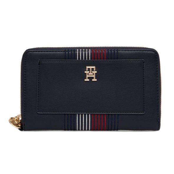 Tommy Hilfiger Th Distinct Travel Wallet Corp AW0AW16324 DW6 Μπλε