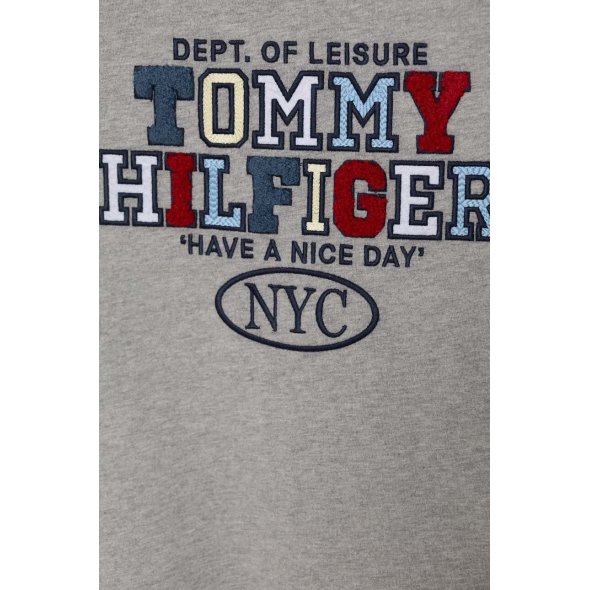 Tommy Hilfiger Kids Παιδικό T-Shirt KB0KB08664 PX9 Γκρι