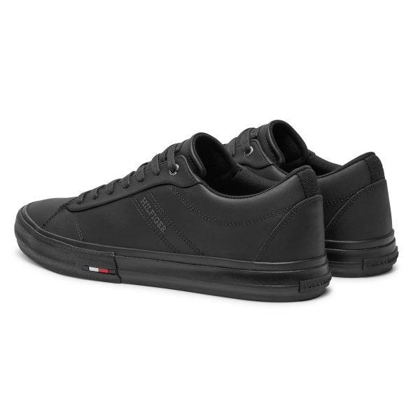 Tommy Hilfiger Th Vulc Street Leather Sneaker FM0FM05201 BDS Μαύρο