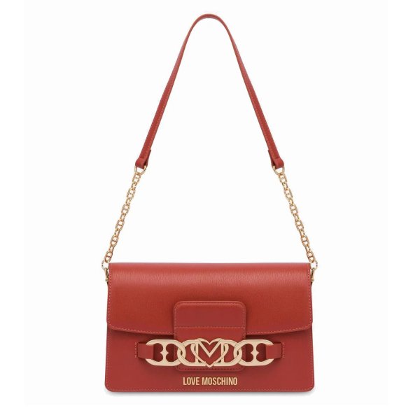 LOVE MOSCHINO Γυναικεία Τσάντα JC4040PP1LLF0459 Καφέ