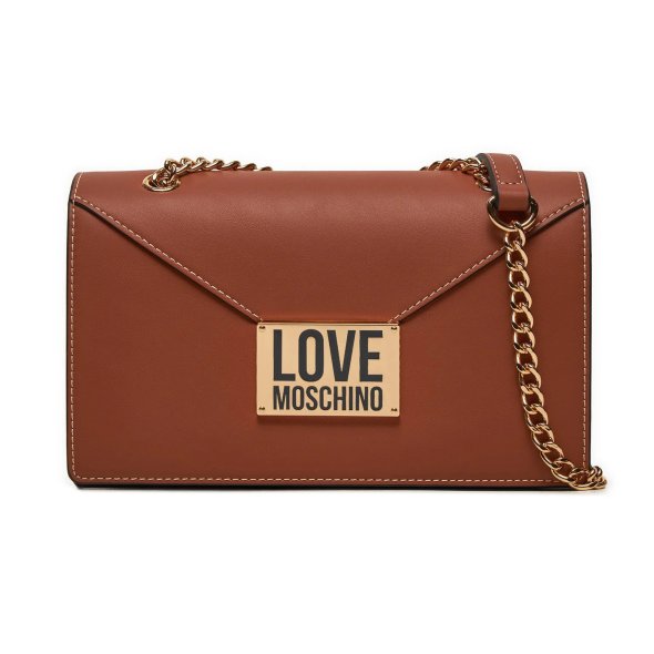 LOVE MOSCHINO Γυναικεία Τσάντα JC4073PP1LLG120A Καφέ