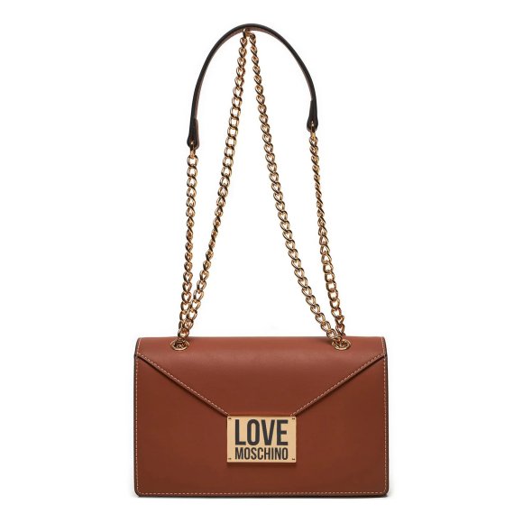 LOVE MOSCHINO Γυναικεία Τσάντα JC4073PP1LLG120A Καφέ