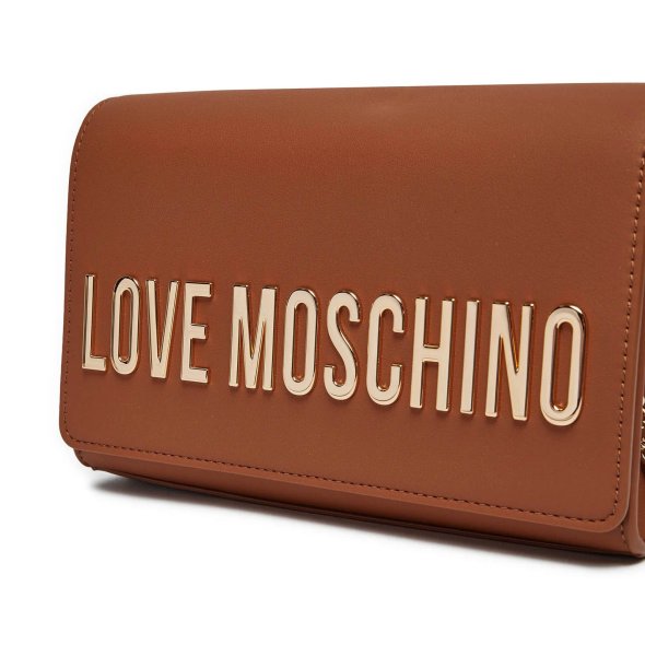 LOVE MOSCHINO Γυναικεία Τσάντα JC4103PP1LKD0208 Καφέ