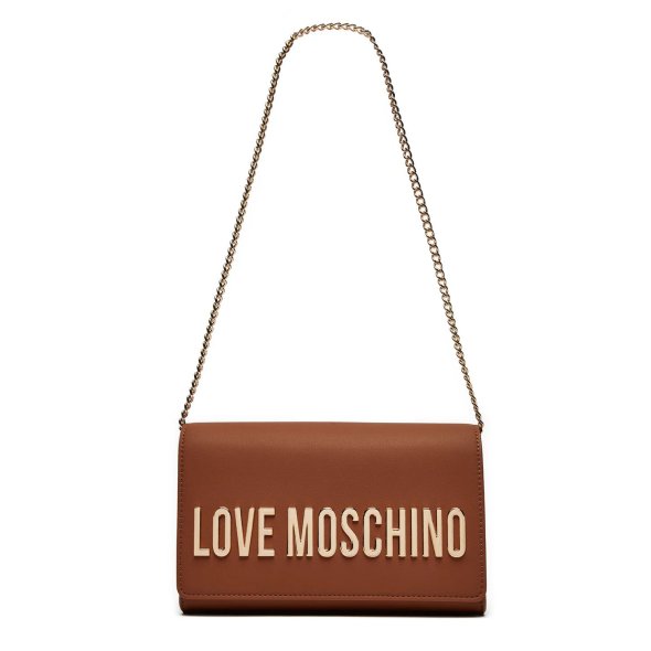 LOVE MOSCHINO Γυναικεία Τσάντα JC4103PP1LKD0208 Καφέ