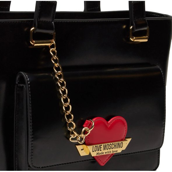 LOVE MOSCHINO Γυναικεία Τσάντα JC4141PP1LLM1000 Μαύρο